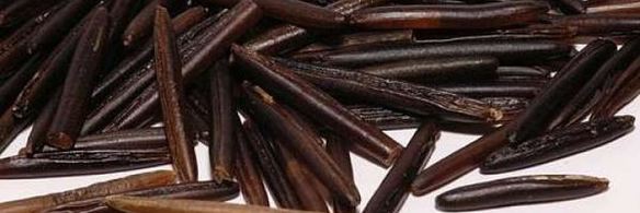 дикий рис с миндалем