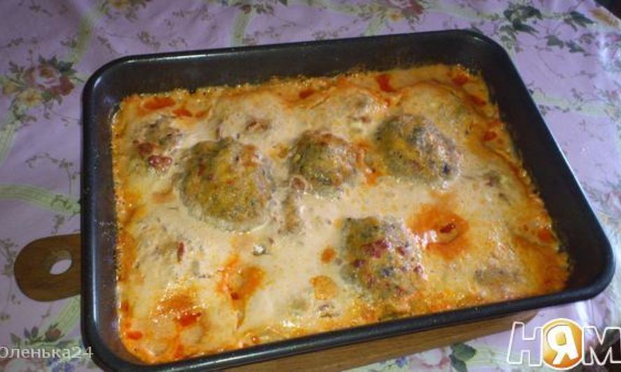 Рецепт гречневых крокетов под соусом