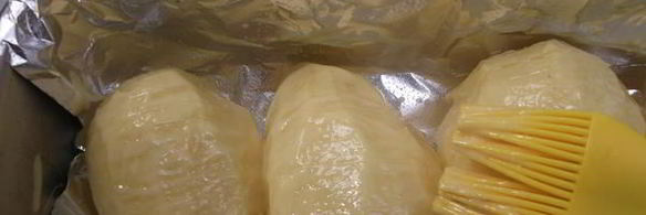 картофель hasselback