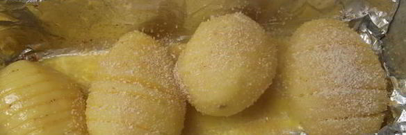 картофель hasselback