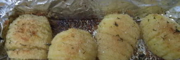 картофель hasselback