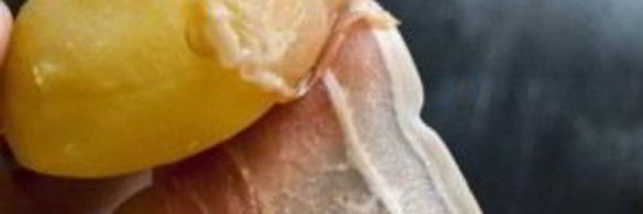 картофель на шампурах