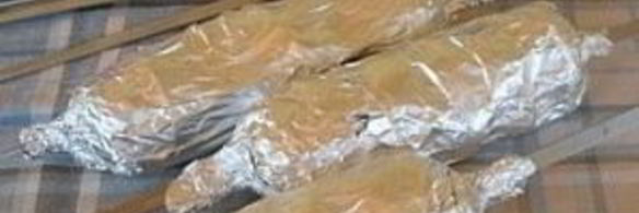 картофель на шампурах