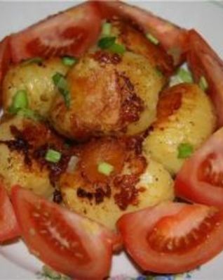 Картофель печеный по-шведски в мультиварке