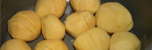 картофель печеный по-шведски в мультиварке