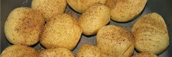 картофель печеный по-шведски в мультиварке