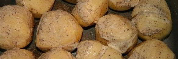 картофель печеный по-шведски в мультиварке