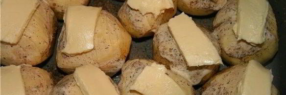 картофель печеный по-шведски в мультиварке