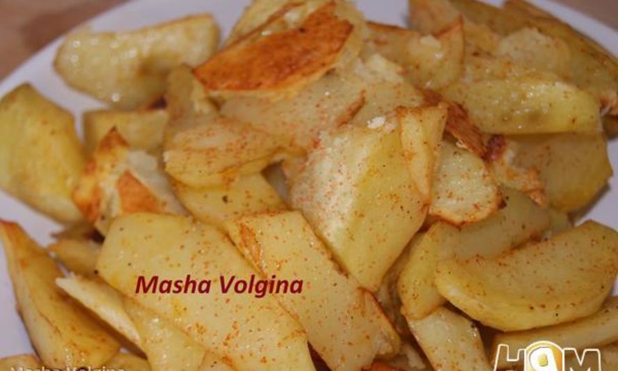 Рецепт картофеля печеного с паприкой
