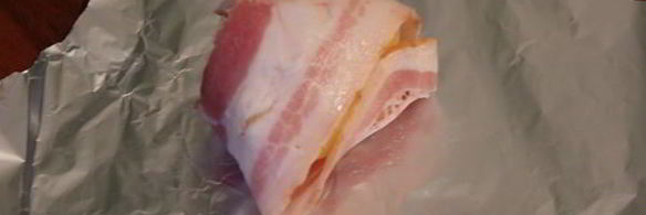 картофель с беконом в аэрогриле