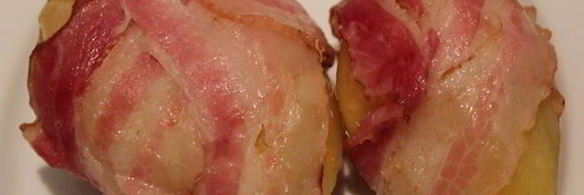 картофель с беконом в аэрогриле