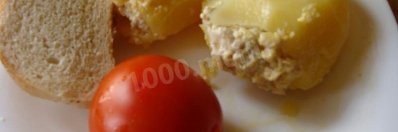 Картофель с фаршем