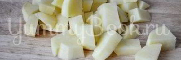 картофель с грибами в горшочке