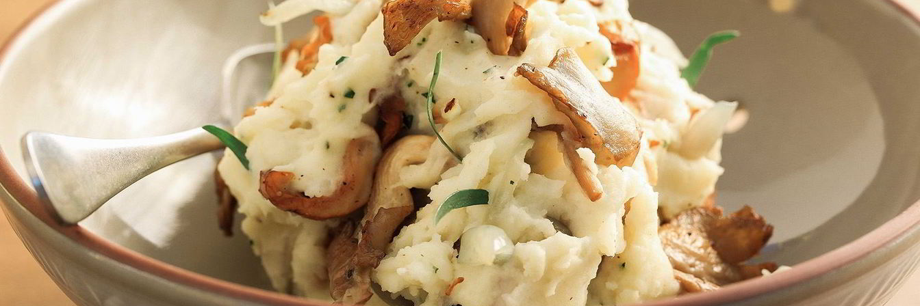 Картофель с грибами