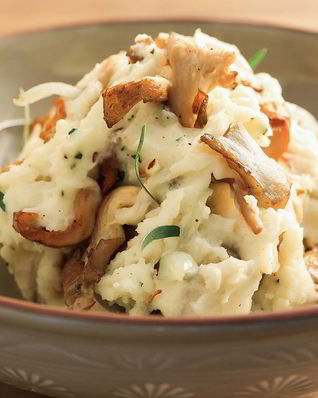 Картофель с грибами