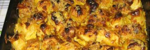 картофель с курицей в духовке