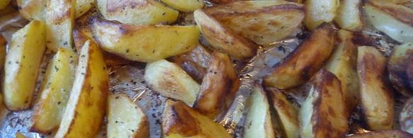 картофель с пармезаном и травами