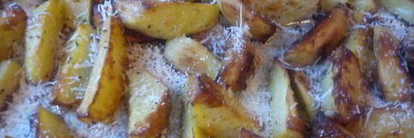 картофель с пармезаном и травами