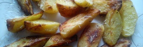 картофель с пармезаном и травами