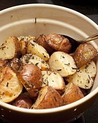Картофель с розмарином