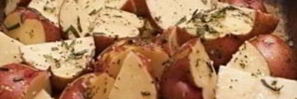 картофель с розмарином