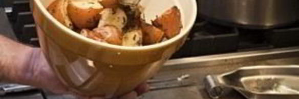 картофель с розмарином