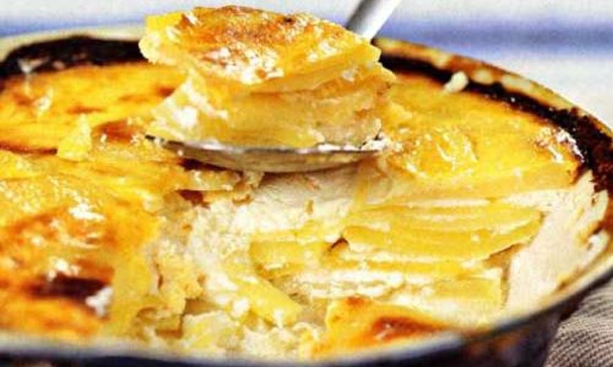 Рецепт картофеля с творогом и йогуртом по-болгарски