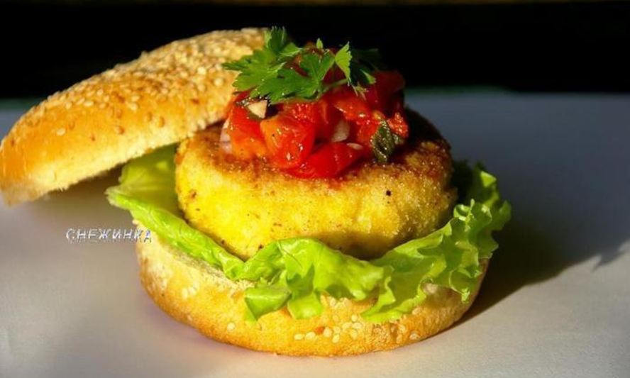 Рецепт картофельно-рыбных крокеты с томатной сальсой