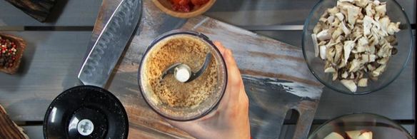 картофельные крокеты с грибами