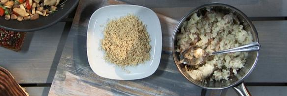 картофельные крокеты с грибами