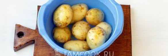 картошка-гармошка с сыром в духовке