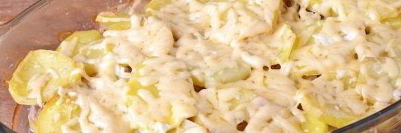 картошка с фаршем в духовке