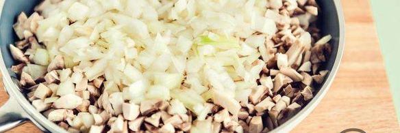 картошка с шампиньонами жареная