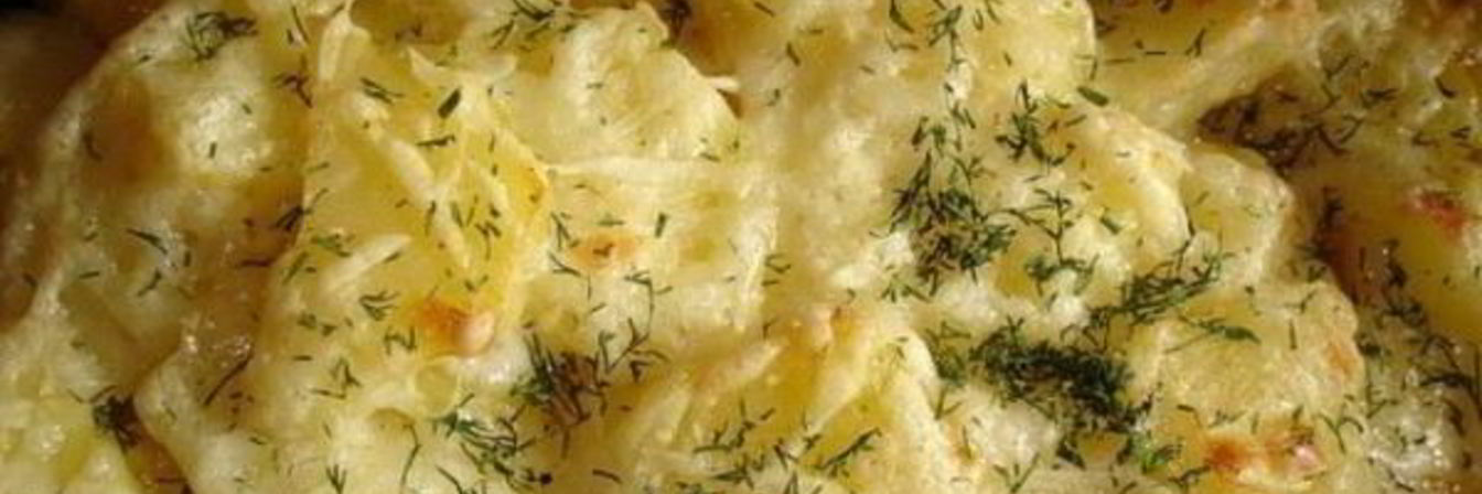 Картошка в духовке с майонезом