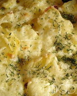 Картошка в духовке с майонезом