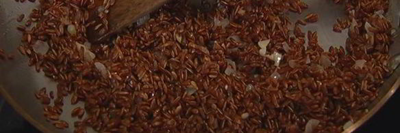 красный рис с артишоками и кардамоном