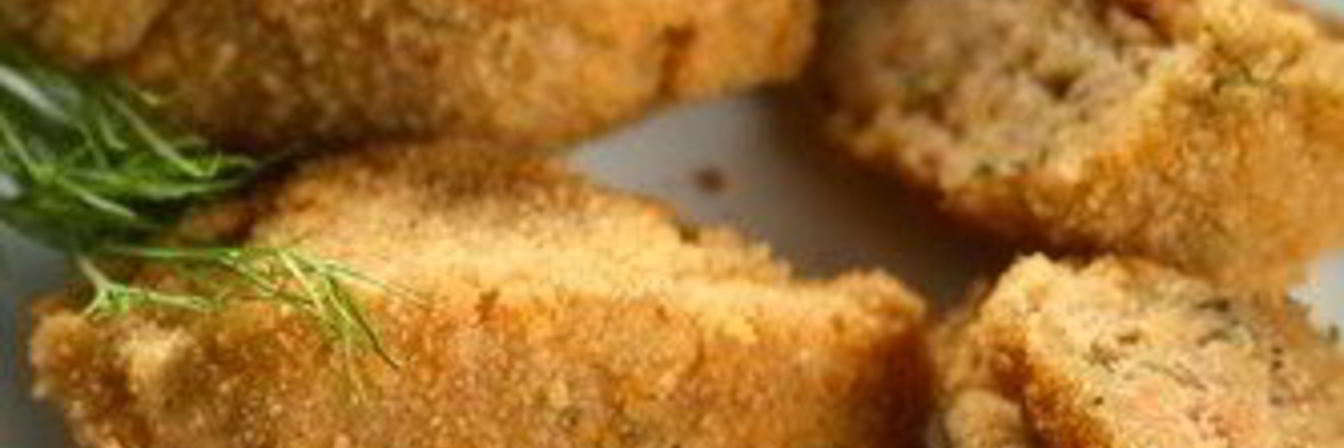 Летние тыквенные крокеты с зеленым луком