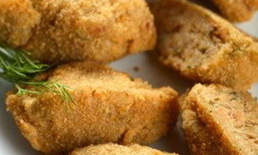 Рецепт летних тыквенных крокетов с зеленым луком