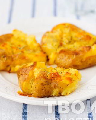 Молодая картошка в духовке