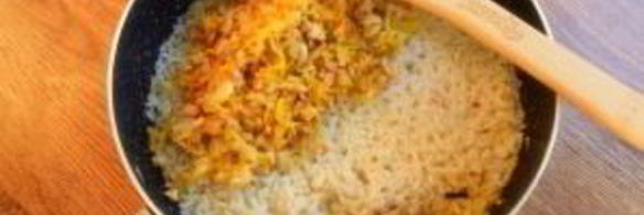 морковный рис на гарнир