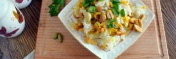 морковный рис на гарнир