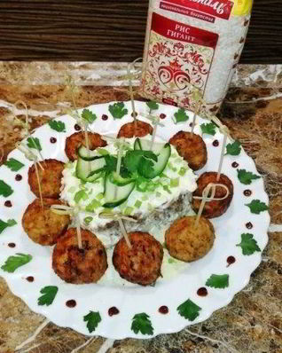 Мясные крокеты в японском кляре