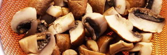 перекус — картошка жареная с грибами