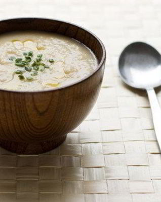 Пюре из цветной капусты и сметаны