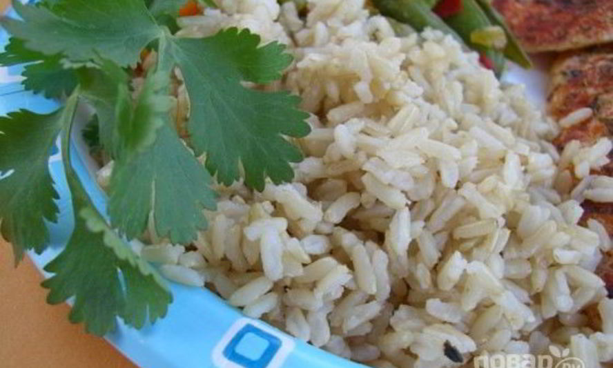 Рецепт риса к рыбе
