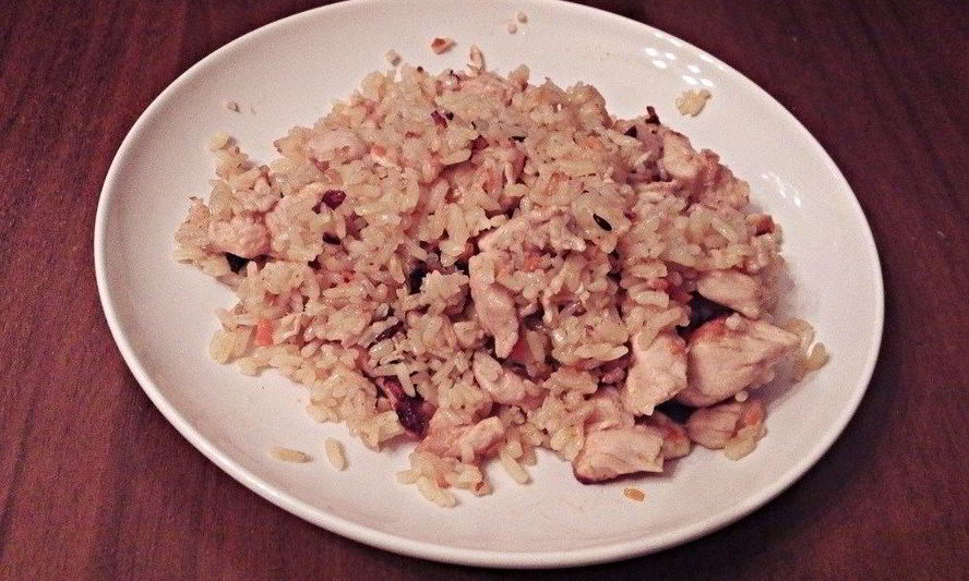 Рецепт риса с индейкой, имбирем и кардамоном