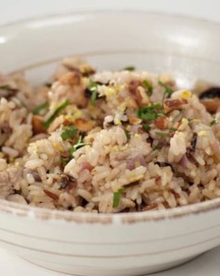 Рис с индейкой