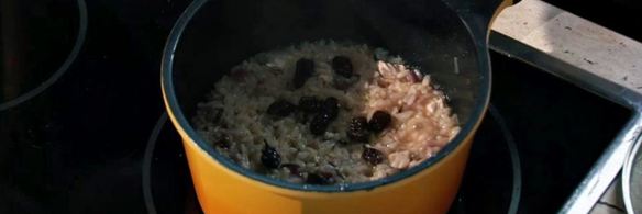 рис с индейкой