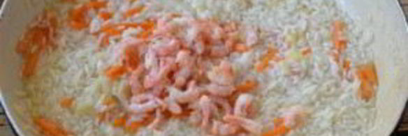 рис с креветками