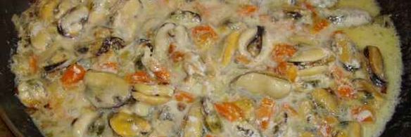 рис с мидиями